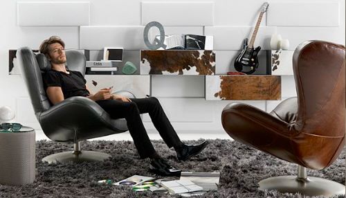 Кресло с портом под Ipod - Natuzzi