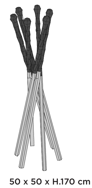 Технические данные и чертежи Вешалка для одежды Match Coat-Rack от Mogg