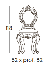 Технические данные и чертежи Стол Minerva 996/R и стул 997 от фабрики Silik