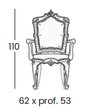 Технические данные и чертежи Обеденный стол Dafne 904 и стул 948 от фабрики Silik