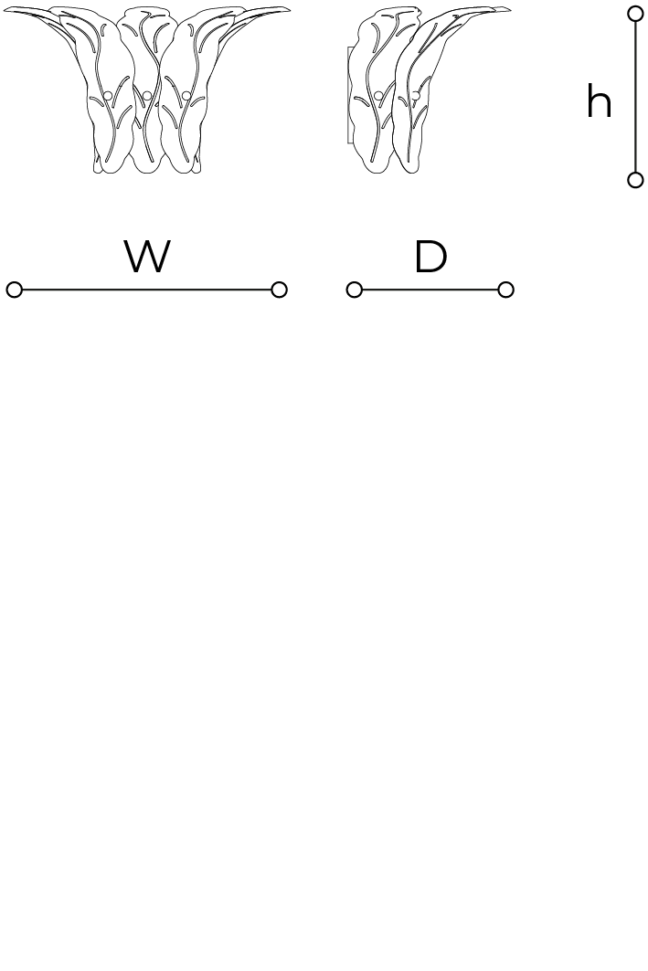 Технические данные и чертежи Бра 60/AP от фабрики Italamp