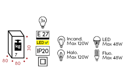 Технические данные и чертежи Подвесной светильник BigPascha от Fraumaier