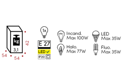 Технические данные и чертежи Подвесной светильник BigAndy от Fraumaier