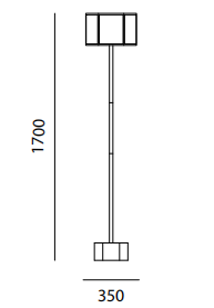 Технические данные и чертежи Настольная лампа от фабрики Servomuto модель Easy