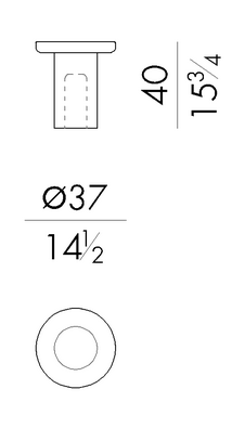 Технические данные и чертежи Журнальный стол Momo от Hessentia