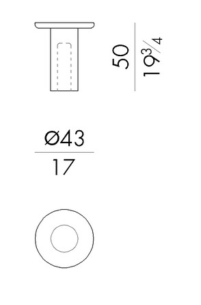 Технические данные и чертежи Журнальный стол Momo от Hessentia