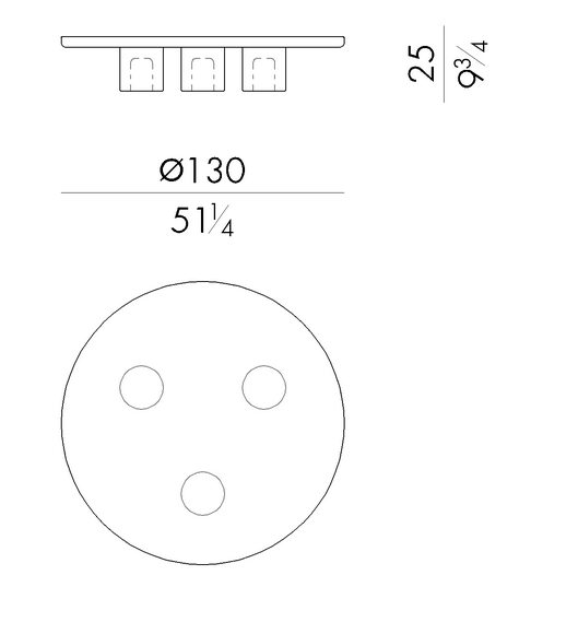 Технические данные и чертежи Журнальный стол Momo от Hessentia