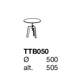 Технические данные и чертежи Журнальный столик от фабрики Poliform модель Tribeca