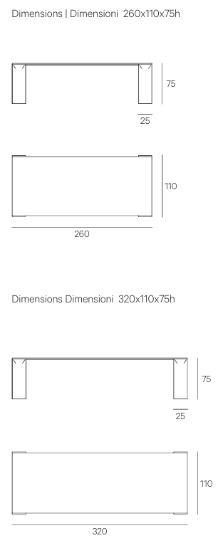 Технические данные и чертежи Обеденный стол Ly-Table и подвесной светильник Light Ring Horizontal от фабрики Henge