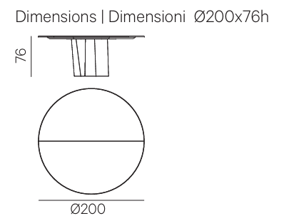Технические данные и чертежи Обеденный стол Zenith Table и стул Strip Chair от фабрики Henge