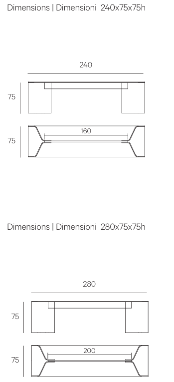 Технические данные и чертежи Стол Time Table, стул Hexagon chair, стул Strip chair, настольная лампа Flat Lamp Table от фабрики Henge