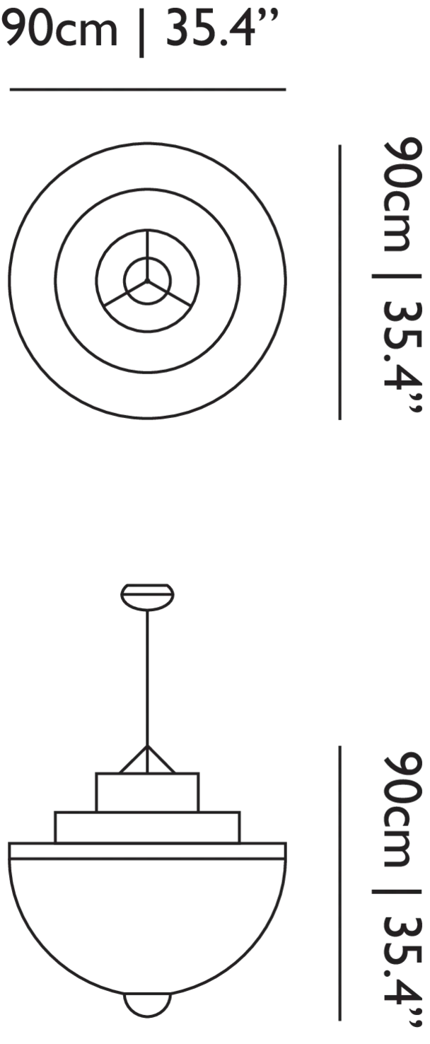 Технические характеристики и чертежи Moooi Meshmatics Pendant Light Технические характеристики и чертежи Moooi Meshmatics Pendant Light