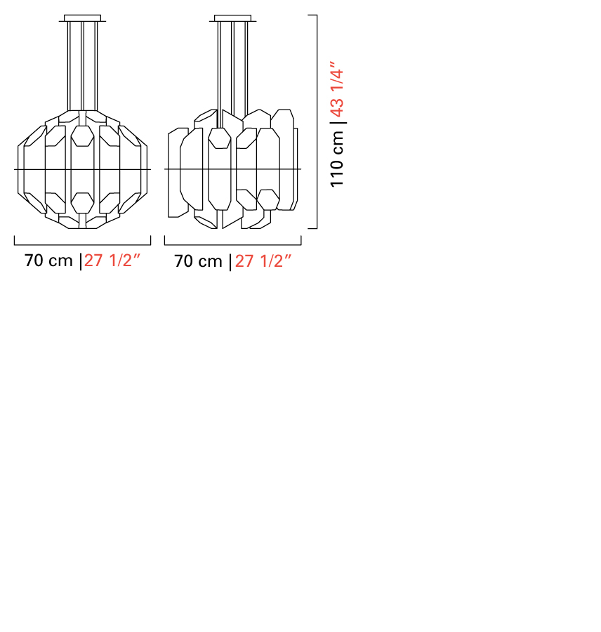 Технические характеристики и чертежи Barovier Toso Trim