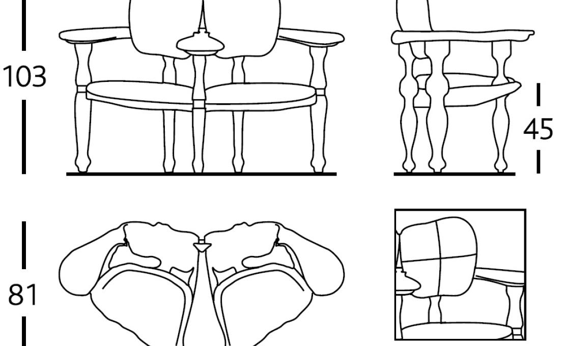 Банкетки от фабрики BD Barcelona Design модель MG0007