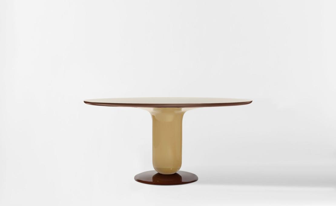 Стол круглый от фабрики BD Barcelona Design модель EXPLORER4\