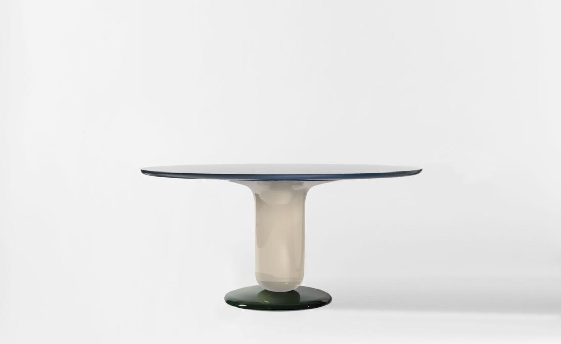 Стол круглый от фабрики BD Barcelona Design модель EXPLORER4\