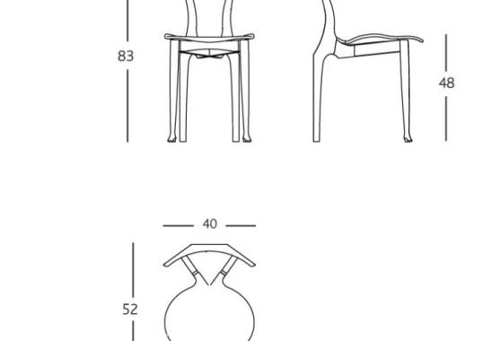 Стул BD Barcelona Design GAUTTFR image 2