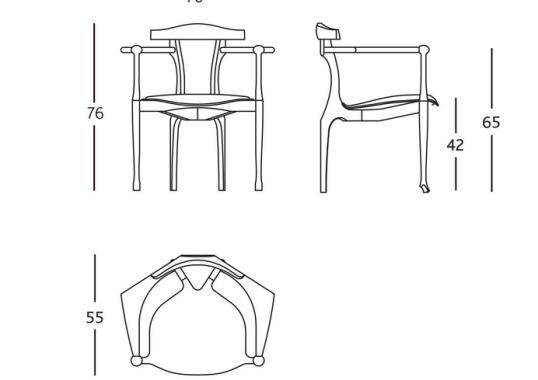 Кресло BD Barcelona Design GAUBUFR-EASYCHAIR image 2