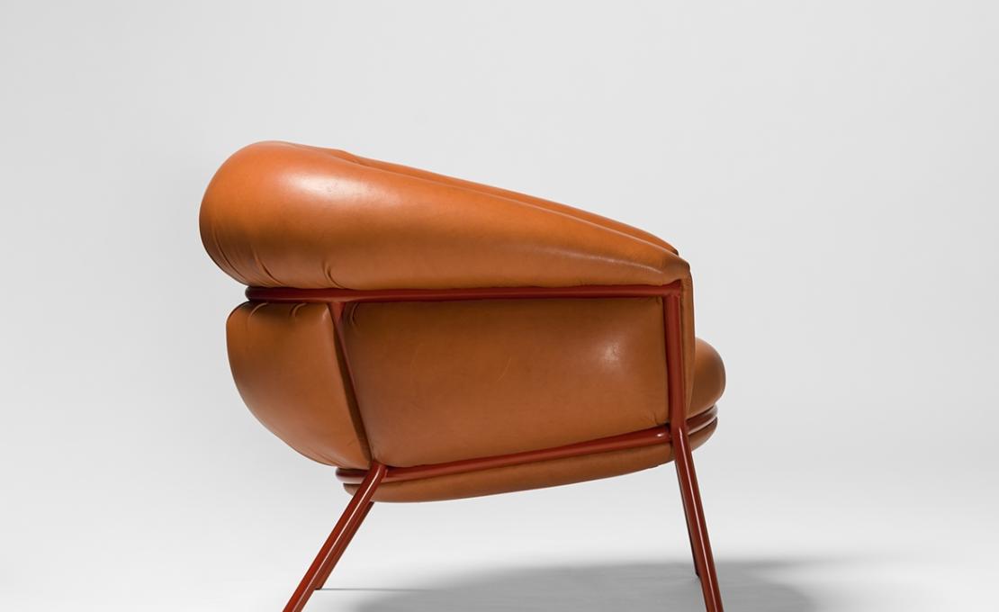 Кресло от фабрики BD Barcelona Design модель Grasso Arm