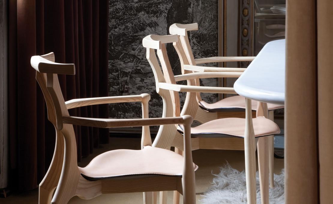 Стул от фабрики BD Barcelona Design модель GAUFR-