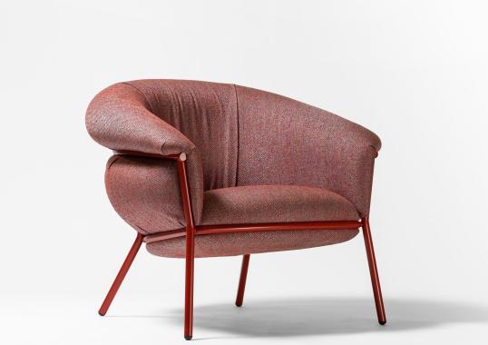 Кресло от фабрики BD Barcelona Design модель Grasso Arm