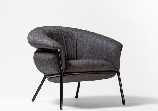 Кресло от фабрики BD Barcelona Design модель Grasso Arm