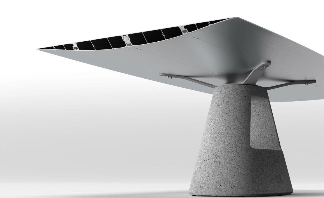 Стол от фабрики BD Barcelona Design модель B-CONCRETE