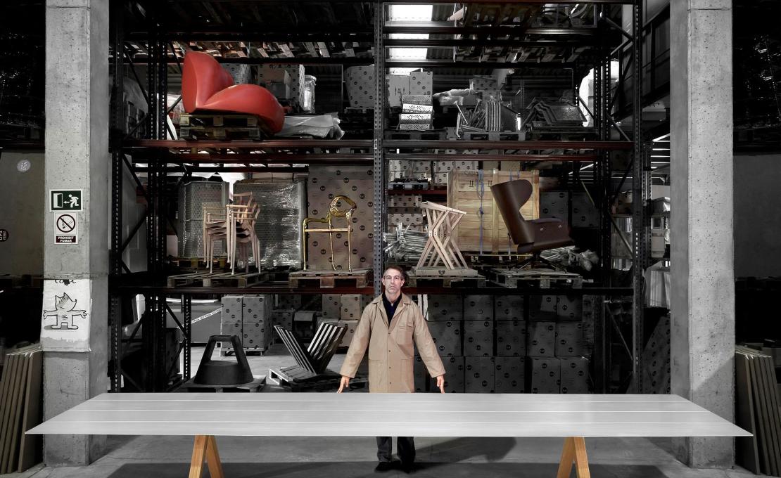 Стол от фабрики BD Barcelona Design модель B150-WOOD