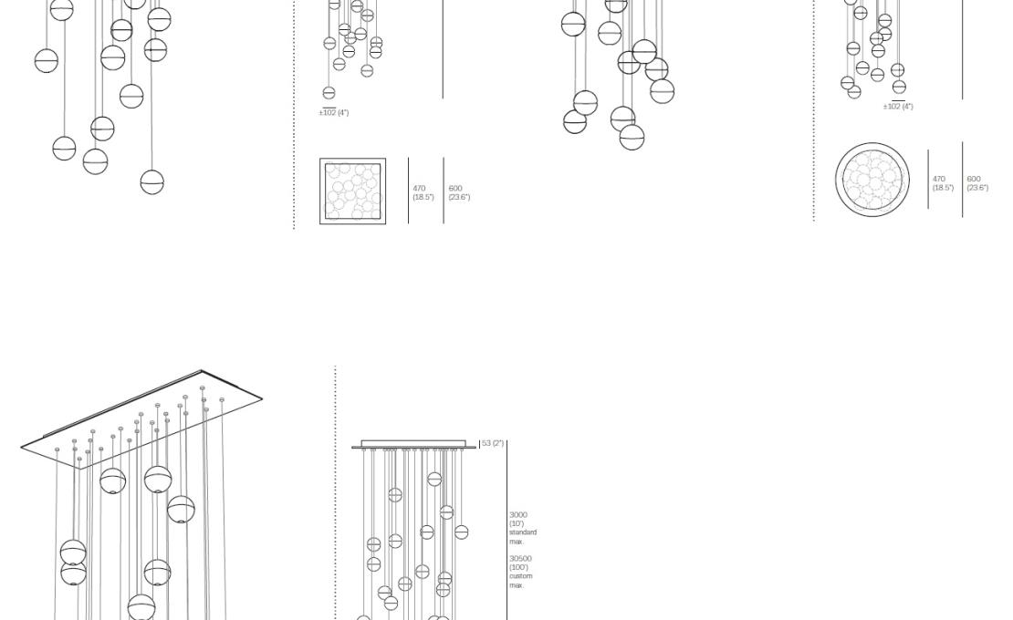 Подвесной светильник от фабрики Bocci модель 14.26 Pendant