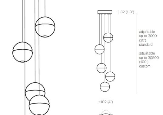 Подвесной светильник Bocci 14.5 Pendant image 2