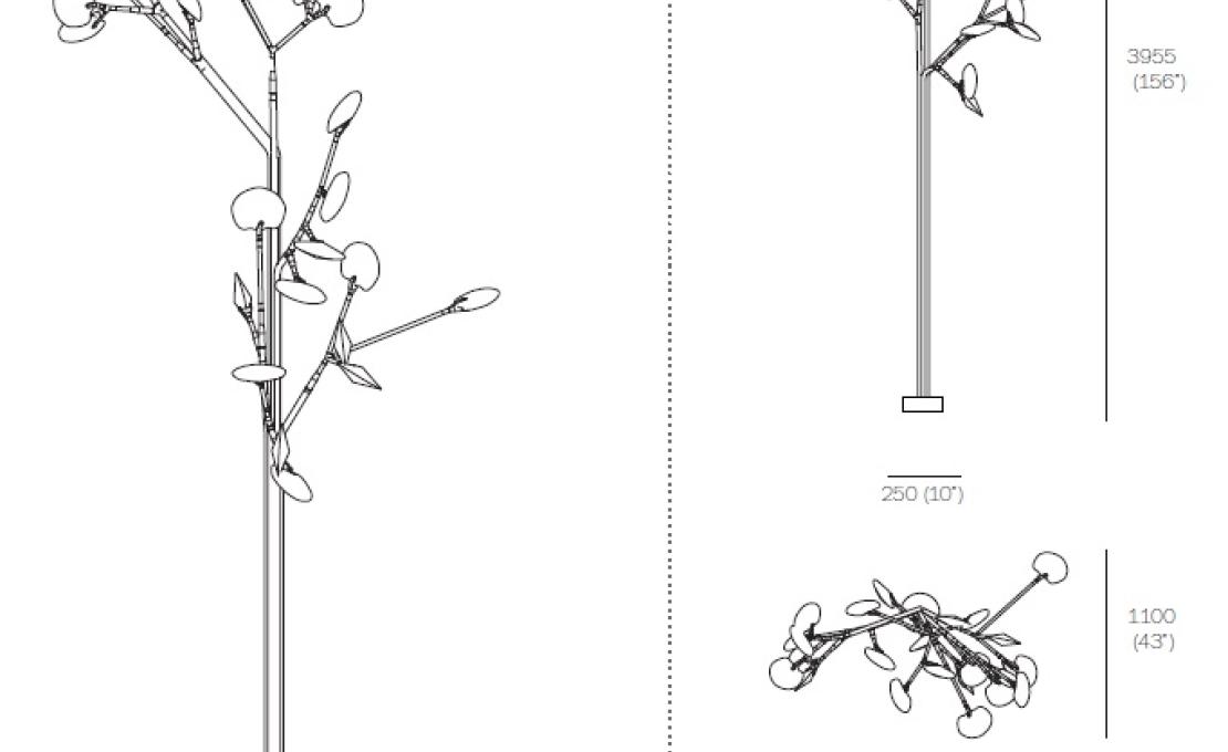 Уличный светильник от фабрики Bocci модель 16.25 Elm Outdoor Lamp