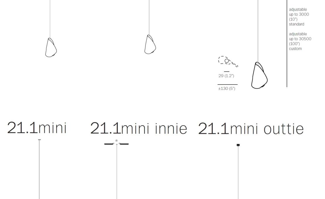 Подвесной светильник от фабрики Bocci модель 21.1 Pendant