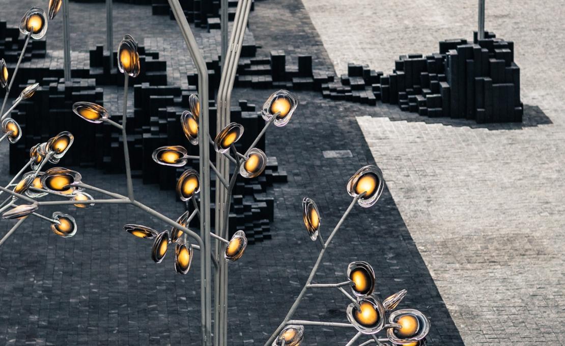 Уличный светильник от фабрики Bocci модель 16.25 Aspen Outdoor Lamp