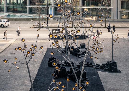 Уличный светильник от фабрики Bocci модель 16.25 Elm Outdoor Lamp