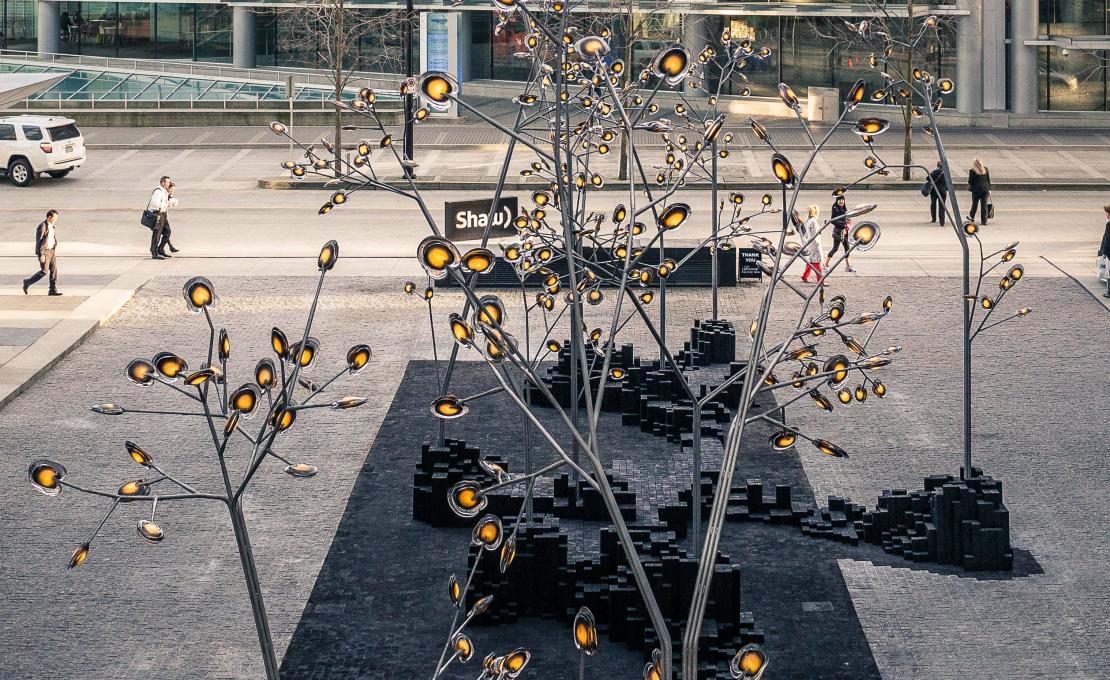 Уличный светильник от фабрики Bocci модель 16.25 Aspen Outdoor Lamp