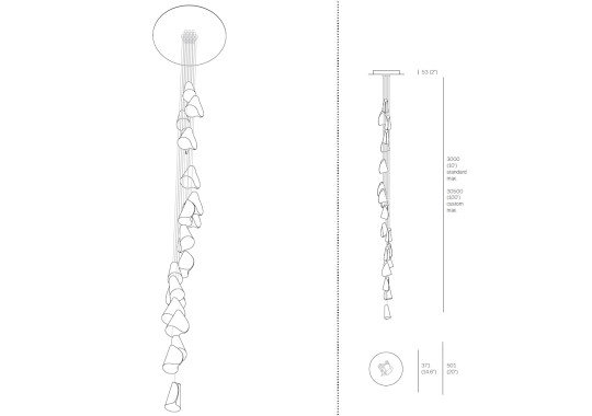 Технические характеристики и чертежи Bocci 21.19 Pendant