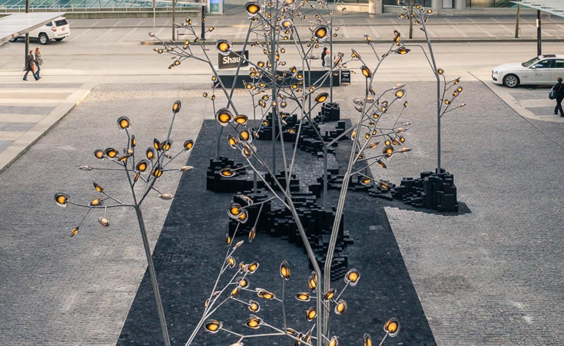 Уличный светильник от фабрики Bocci модель 16.25 Aspen Outdoor Lamp