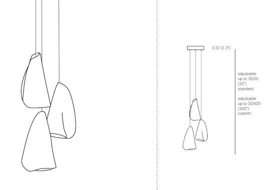 Подвесной светильник Bocci 21.3 Pendant image 2
