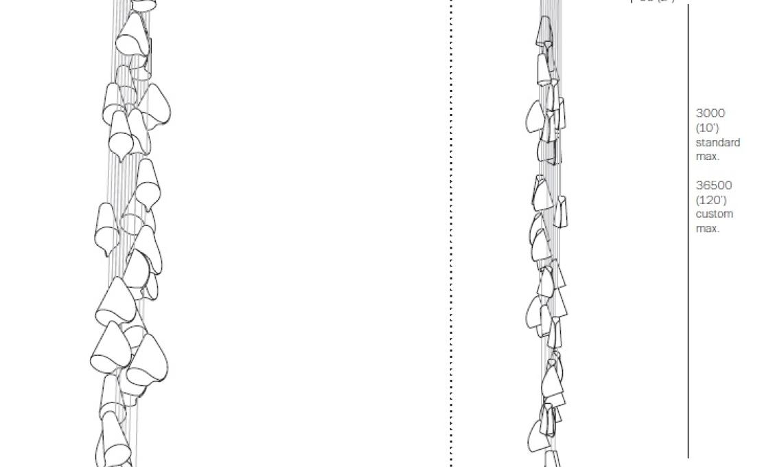 Подвесной светильник от фабрики Bocci модель 21.37 Pendant