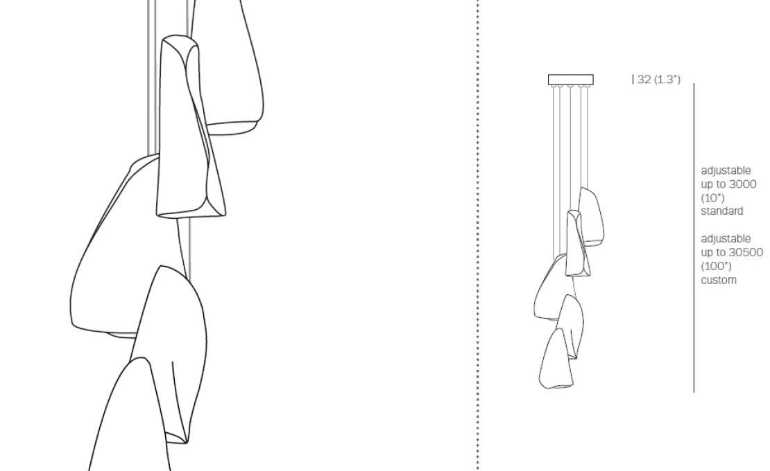 Подвесной светильник от фабрики Bocci модель 21.5 Pendant