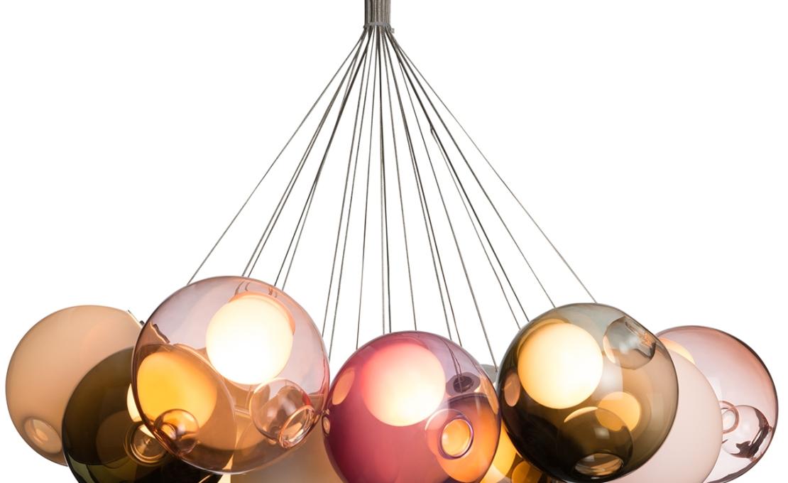Подвесной светильник от фабрики Bocci модель 28 Cluster Pendant Lamp