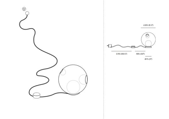 Настольная лампа Bocci 28t Clear  Lamp image 2