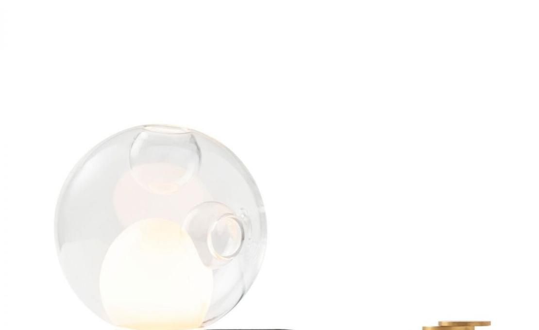 Настольная лампа от фабрики Bocci модель 28t Clear  Lamp