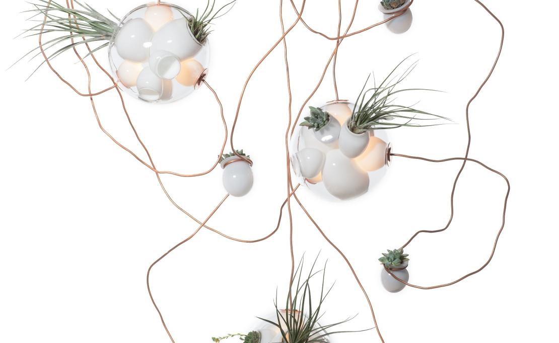 Подвесной светильник от фабрики Bocci модель 38 Suspension Lamp