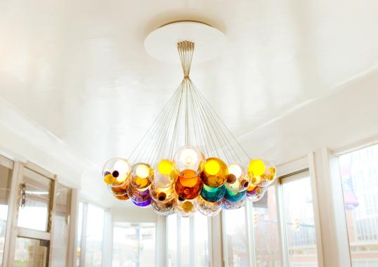 Подвесной светильник от фабрики Bocci модель 28 Cluster Pendant Lamp