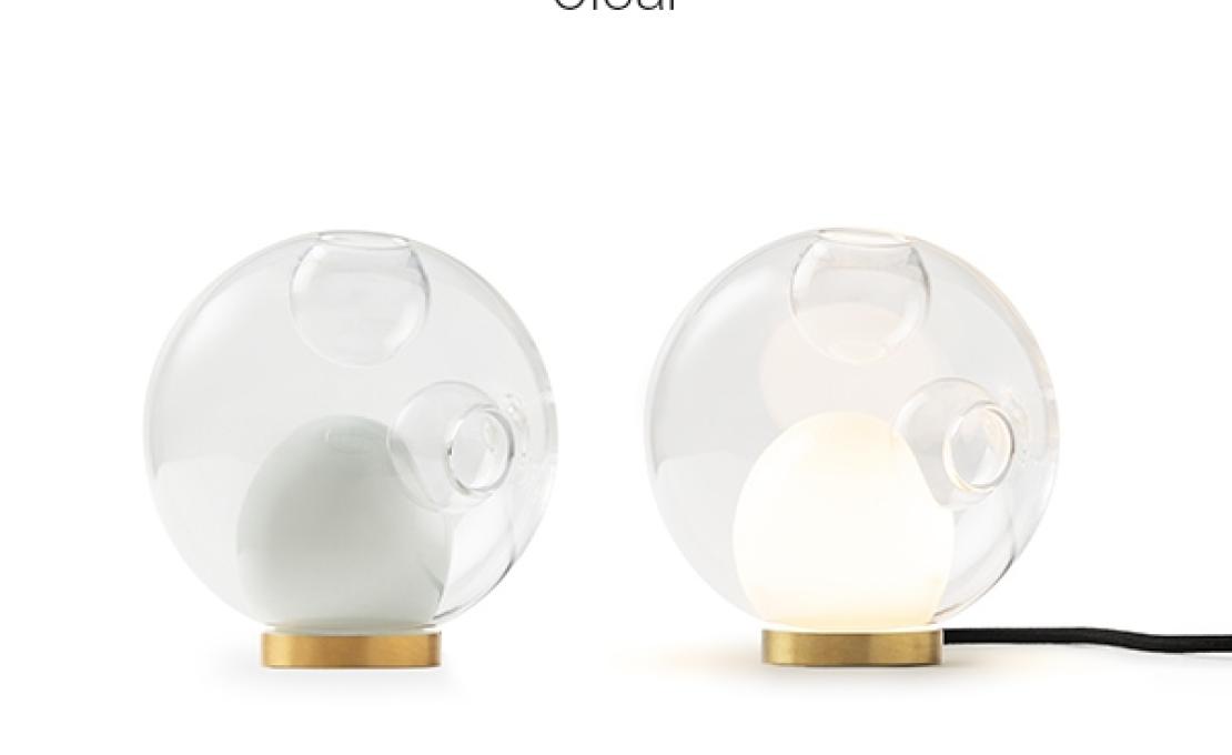 Настольная лампа от фабрики Bocci модель 28t Clear  Lamp