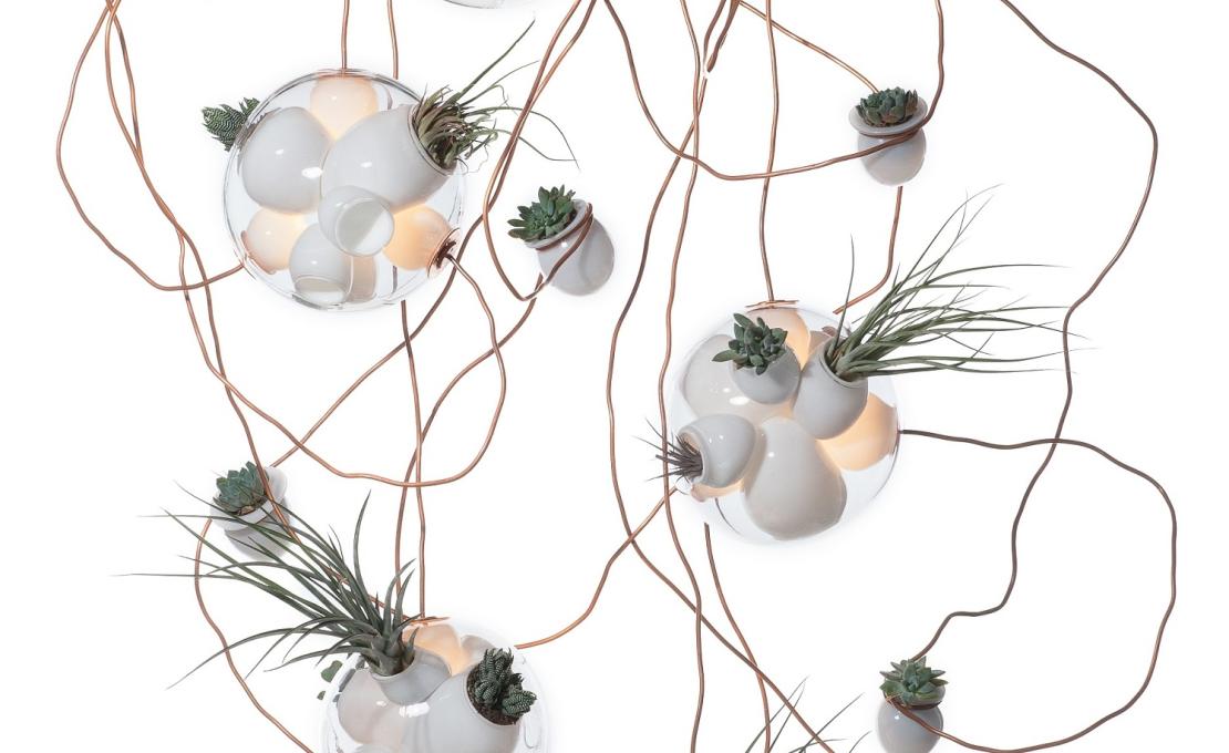 Подвесной светильник от фабрики Bocci модель 38 Suspension Lamp