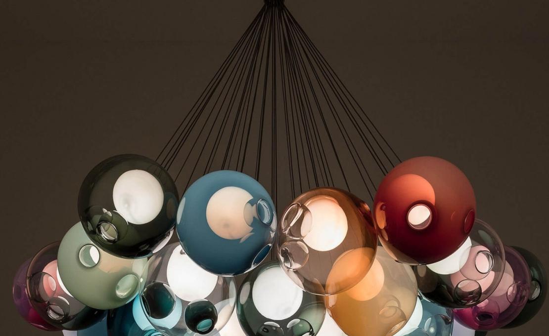 Подвесной светильник от фабрики Bocci модель 28 Cluster Pendant Lamp