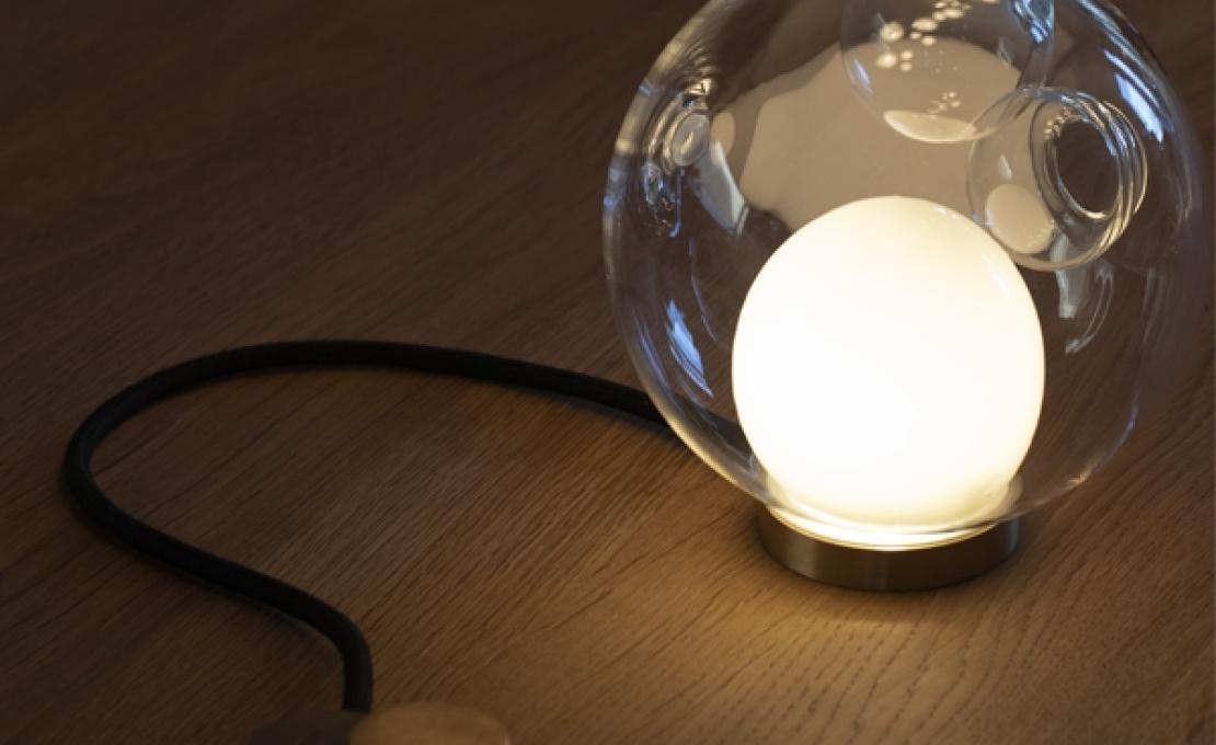 Настольная лампа от фабрики Bocci модель 28t Clear  Lamp