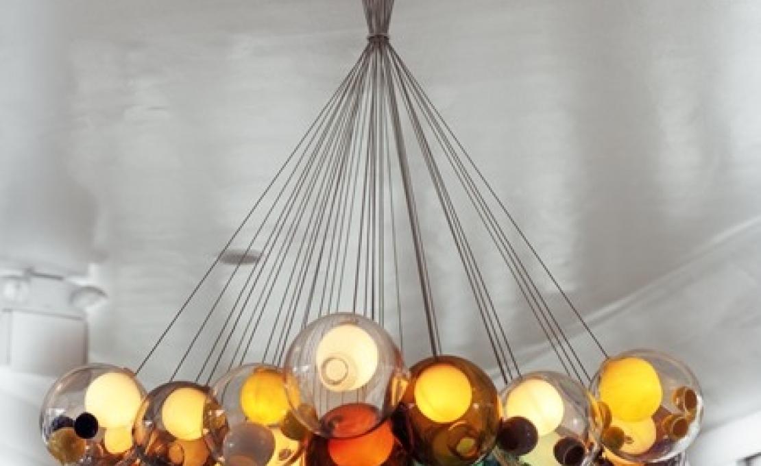 Подвесной светильник от фабрики Bocci модель 28 Cluster Pendant Lamp
